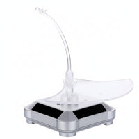 Rotating Display Stand Cordless Solar Display Stand Small for Window Displays