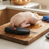 Easy to Use Electric Poultry Plucker Powerful Engine Automatic Chicken Plucker Tool Stainless Steel Head Handheld Feather Remover Waterproof for Farmers, Butchers, Farm, Kitchen, Restaurant