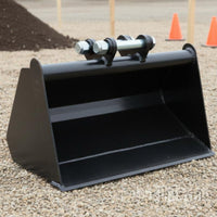 Digging Machine Attachment High-Strength Steel Small Digging Machine Attachment Wear Resistant Small Digger Bucket for Contractors, Landscapers, Farms