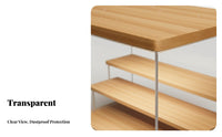 Acrylic Display Box Transparent Surprise Box Display Shelf Debris-Shielding Proof Collectible Case Stackable Figurine Storage