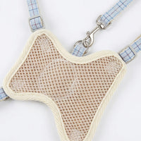 Cat Harness and Leash Set for Outdoor Cat, Soft Textile Construction, Non-Retractable Cat Walking Leash for Training and Walking