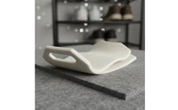 Shoe Horn with Handle Slot 3D-Printed Shoe Wearing Aid Helper Compact Lightweight for Travelers, Daily Wear