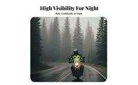 Reflective Motorcycle Vest Breathable Bright Motorcycle Safety Vest Safety Gear Lightweight Quick Drying