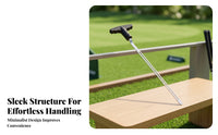 T-Handle Golf Grip Remover Slotted Shaft Golf Grip Removal Tool Flat End Tape Stripper