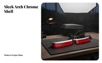 2 Pieces All-in-Single Function Motorcycle Side Box Light Waterproof Saddlebag Turn Indicator Light Enhanced Visibility Motorcycle Run Brake Turn Indicator Lamp Plug and Play