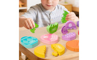 Dinosaur Egg Puzzle Child-Centered Number Color Matching Toy Fine Motor Skills Egg Matching Puzzle for Preschoolers, Kids, Home Education