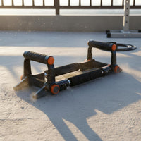 Adjustable Arm Strength Multifunction Rotator Arm Metal Tension Rods Strength Rotator Pushup Stands for Men