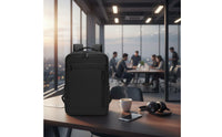 Large Capacity Laptop Backpack Shock-Absorbing Business Backpack Breathable Back Panel Computer Rucksack Multiple Pockets for Professionals, Commuters, Students, Commuting, Office, School