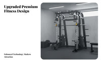 Complete Guided Machine Commercial-Grade All in Unified Guided Machine Heavy Duty Multifunctional Strength Training Station for Bodybuilders