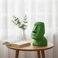 Moai Tissue Holder Decorative Statue Tissue Box Playful for Living Room