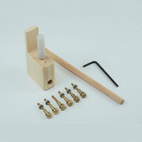 Adjustable Guitar Bridge Doctor Spruce Construction Bridge Belly Repair Tool for Luthiers, Workshop