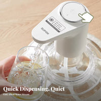 Automatic Bottled Water Dispenser Electric Water Jug Pump Food Grade Material Kitchen Appliance for Families, Students, Home, Dormitory