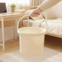 Bucket Multipurpose Bucket with Handle Portable Pail for Homeowners, Students, Washroom, Laundry, Dorm Rooms