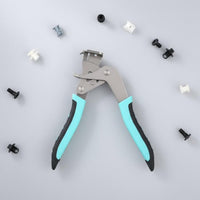Car Clip Removal Plier Multi-Functional Door Trim Fastener Puller Reaches Tight Gaps Fastener Remover Tool for DIY Enthusiasts, Auto Body Shop, Garage