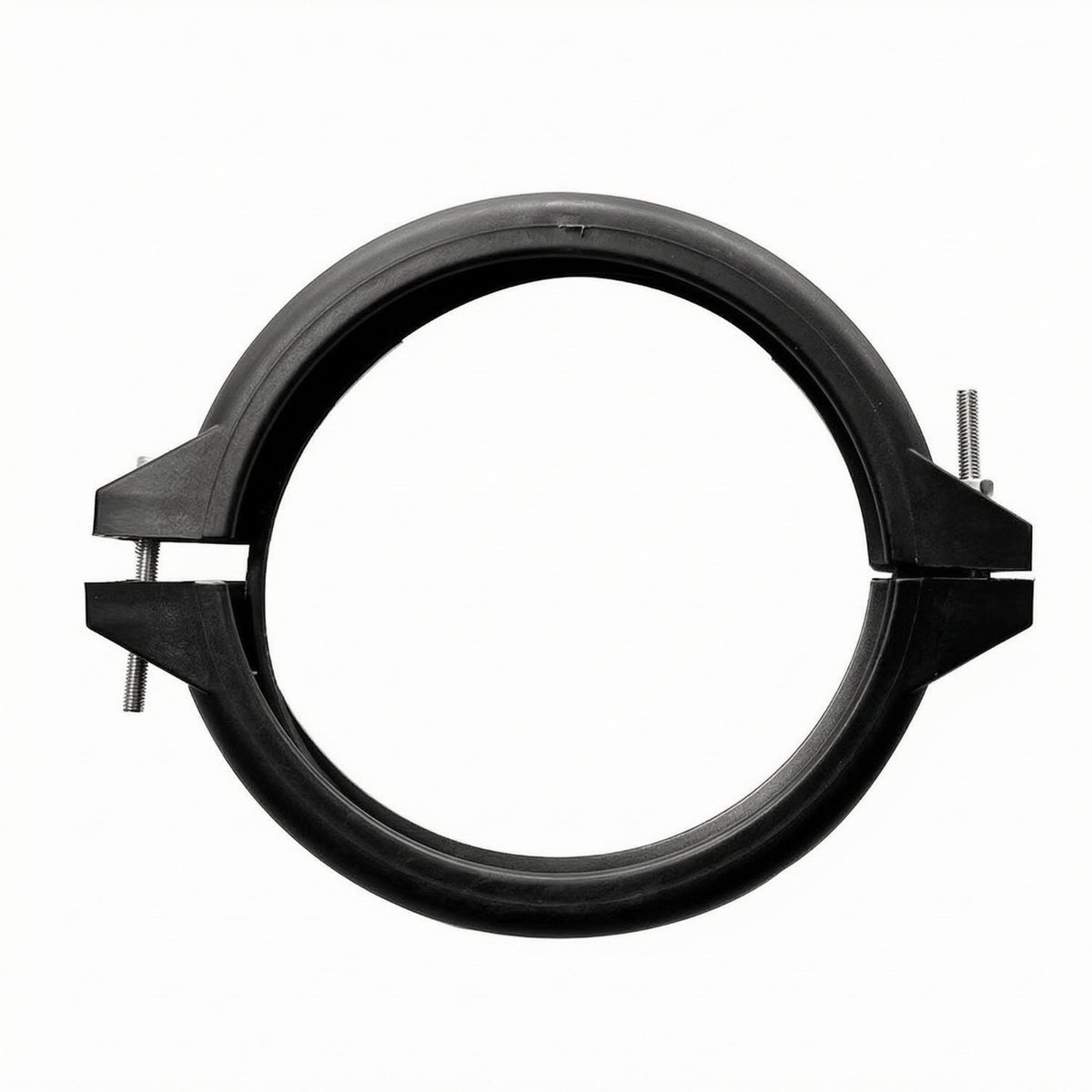 Two-Piece Sand Filter Clamp Collar Threaded Pool Filter Head Clamp 1.5-Inch Molded