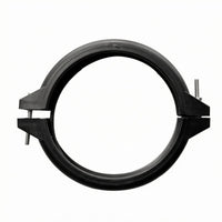 Two-Piece Sand Filter Clamp Collar Threaded Pool Filter Head Clamp 1.5-Inch Molded