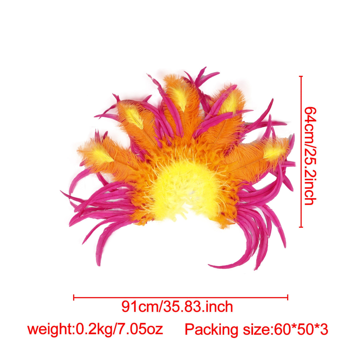 Feather Shoulder Accessory Colorful Feather Shrug Shoulder Strap Dramatic for Festivals
