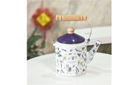 Enamel Tea Kettle Versatile Use Tea Kettle Non-Reactive Cookware