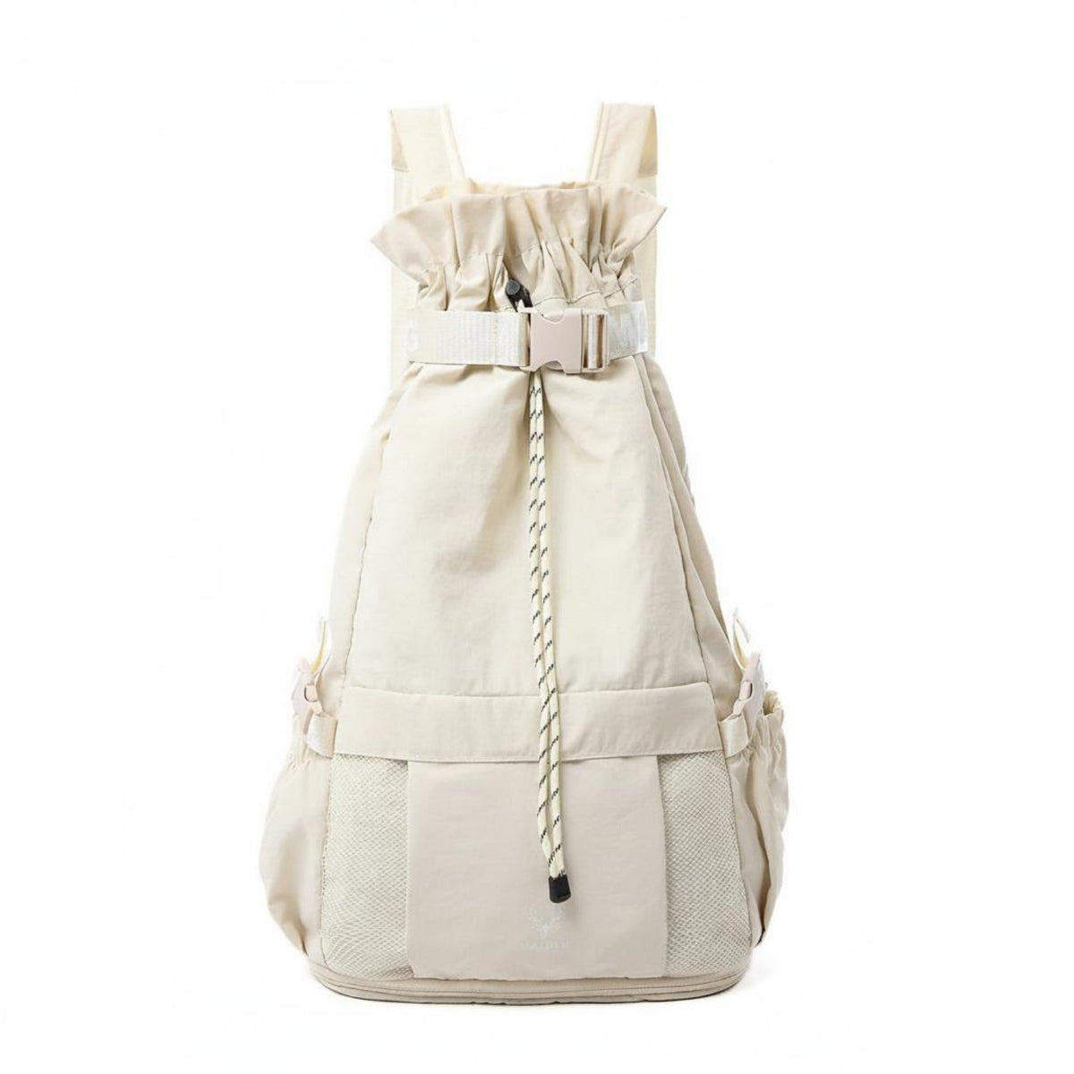 Large Capacity Drawstring Sports Backpack Lightweight Tennis Racket Backpack Wet/Dry Pocket Badminton Bag with Shoe Compartment for Athletes, Training, Gym, Travel, Commute