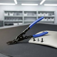 2 Pieces Plastic Rivet Remover Pliers Non-Slip Handle Car Fastener Clip Pliers