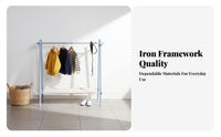 Freestanding Triangular Frame Clothes Rack with Shelf Multifunctional Garment Stand Multi-Functional Clothing Organizer Space-Saving for Children, Pet Owners, Playroom, Nursery, Entryway, Living Room