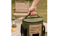 Gas Cylinder Storage Bag with Shoulder Strap Portable Gas Cylinder Storage Bag Heavy-Duty for Camping, Outdoor Cooks, Camping, Barbecues, Car Travel