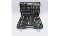 Versatile Automotive Repair Tool Kit Organized Mechanic Tool Set Portable Socket Set with Case Compatible for Workshop