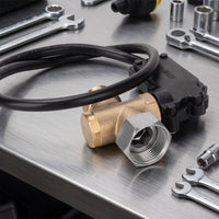Single Port Pressure Washer Stop-Switch Compact Pressure Washer Switch with Brass Valve Heavy Duty Aftermarket Upgrade Component Corrosion-Resistant for DIYers