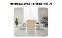 Installationinstallation-not-required Stackable Storage Box with Front Doors adaptable foldable container with Doors for property owners, Apartment Dwellers, Outdoor, Bedroom, Playroom, Living Room