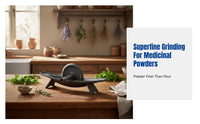 Manual Cast Iron Herbal Medicine Mill, Home Use, Fine Grinding, Multi-Purpose Tool