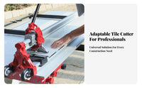 Single Rail Tile Cutter High Precision Manual Tile Cutter Smooth Cutting for Construction Workers, DIY Enthusiasts
