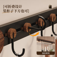 Suction Cup Kitchen Hook No-Drill Multi-Functional Wall-Mounted Storage Rack