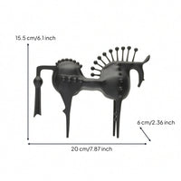 Modern Horse Sculpture Minimalist Horse Figurine Tabletop Horseback Riding Ornament Artistic for Homeowners