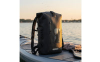 30 L Waterproof Backpack Front Zipper Pocket PVC Waterproof Backpack Reflective Strip Luggage