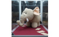 Great Gift Hippo Plushie PP Cotton Filling Elephant Soft Toy Short Stuffed Material for Children, Toddlers, Playroom, Bedroom, Nursery