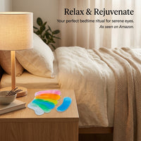 Therapy Eye for Sleeping, Reusable Removable Replaceable Insert with Adjustable Strap for Adults, Relief for Tired Strain, 20cm x 9cm 1cm