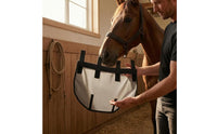 Horse Nose Mask Hook-and-Loop Breathable Horse Muzzle Cover Fly Mask Reinforced Trim