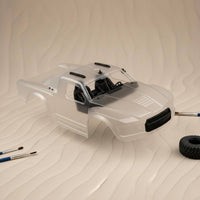 Paintable 1:10 RC Truck Body Shell Plastic Material Wireless Control Vehicle Part Environment-Friendly for Dirt Track