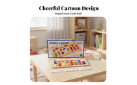 Early Learning Color Recognition Training Game Educational Inspired Sliding Reasoning Brainteaser Board Improves Hand-Eye Coordination
