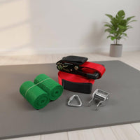 Easy Setup Zipline Pulley Set Adjustable Length Children Zipline Set Climbing Fun Backyard Cable Slide Strong Metal Parts for Children, Outdoor, Playground