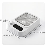 Nail Dust Collector Lightweight Manicure Vacuum Cleaner Nail Dust Extractor Powerful Adjustable Suction for Manicurists