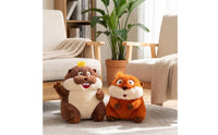 Stuffed Pendant Collectible Character Stuffed Toy with Embroidered Eyes Soft Fuzzy for Fans, Shelf, Desk