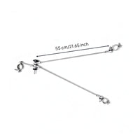 Wagon Connector Straight Rods Clamp Mount Connector Metal