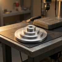 Stepped Belt Pulley Machined Stepped Pulley with Keyway Long-Lasting