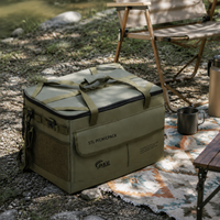 Camping Storage Bag, 57L Large Capacity, Oxford Fabric, Tool Bag, Outdoor Gear Bag