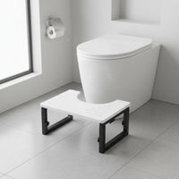 Folding Toilet Stool Easy to Clean Foldable Toilet Stool Heavy Duty