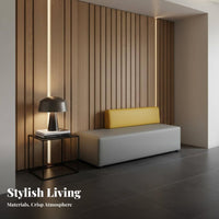 Simple Design Modular Seating System Creative Design Armless Modular Sofa Multiple Combination Methods Commercial Furniture Sturdy Construction for Office Managers, Interior Designers, Training Institution, Waiting Area, Lounge, Breakroom