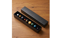 Solar System Display Astronomy-Themed Celestial Body Stones Gemstone Set Gemstone Solar System for Space Lovers, Crystal Collectors, Study Table