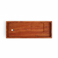 GH60 Wood Keyboard housing Rounded Corners Computer Accessory Easy Installation for DIY Builders