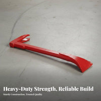 Industrial Grade Double Head Nail Puller Labor-Saving High Carbon Steel Portable Construction Single-Piece Forged for DIY Enthusiasts, Professionals, Woodworking, Emergency Rescue, Demolition, Home Renovation
